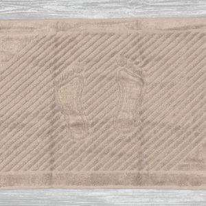 ПОЛОТЕНЦЕ МАХРОВОЕ Беж «НОЖКИ» Cotton Line 06 (50х70 см)