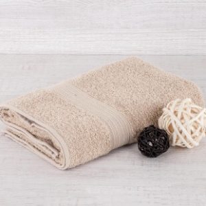 ПОЛОТЕНЦА (1 штука) Беж 70х140 см Cotton Linne 11